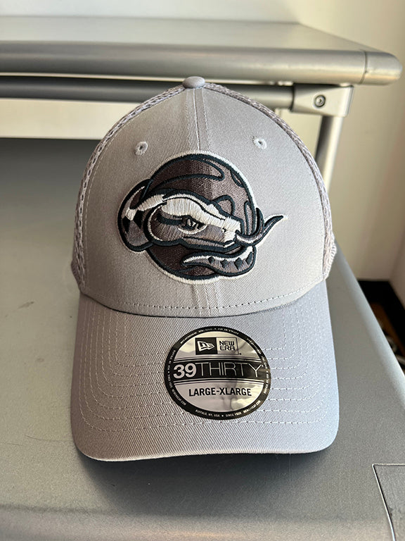New Era 39Thirty Grey on Grey Cap – Vipers Pro Shop