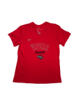 Youth Girl's Nike Red Tee